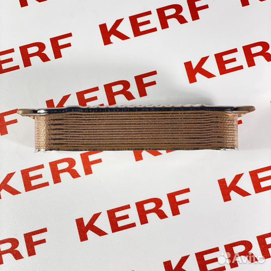 Теплообменник kerf гвс 16 пластин, 225мм, swep