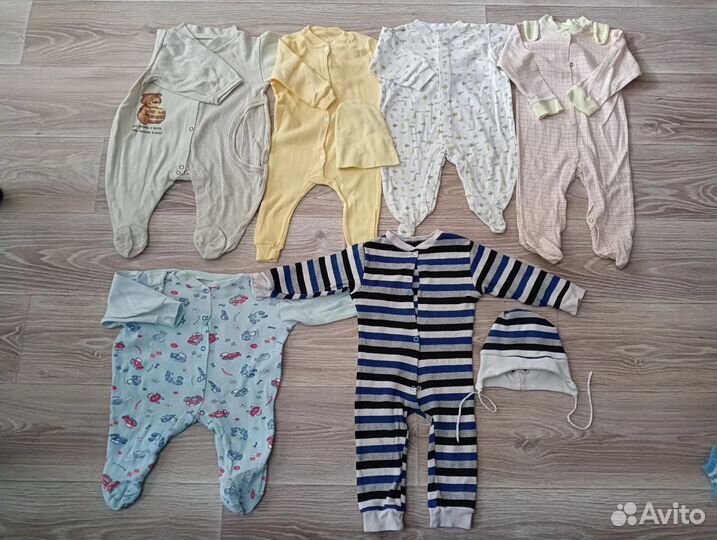 Боди, слипы и др