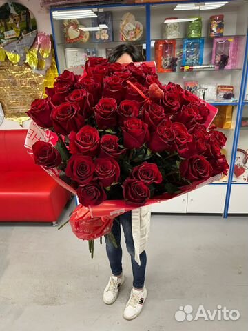 Розы 39 штук 100 см