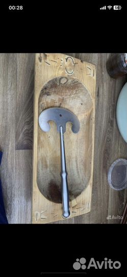 Корыто с тяпкой для шинкования капусты. СССР