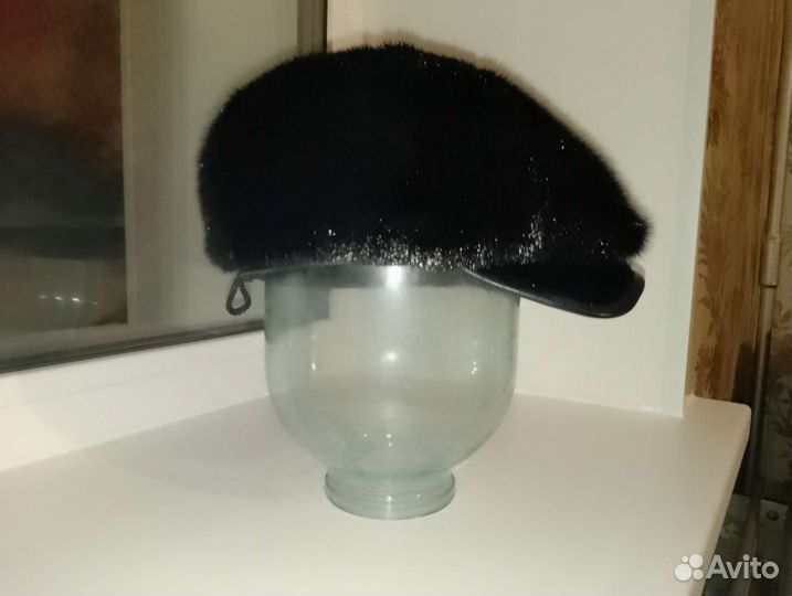 Меховая мужская кепка