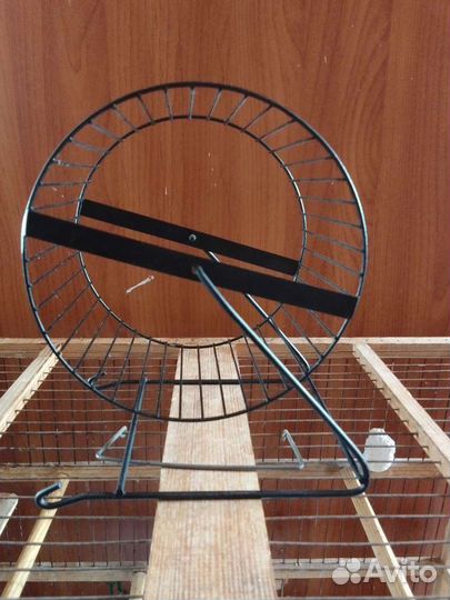 Металлическое колесо для грызунов. Новое. Торг