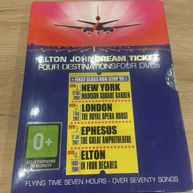 Elton john dream ticket dvd 4 диска