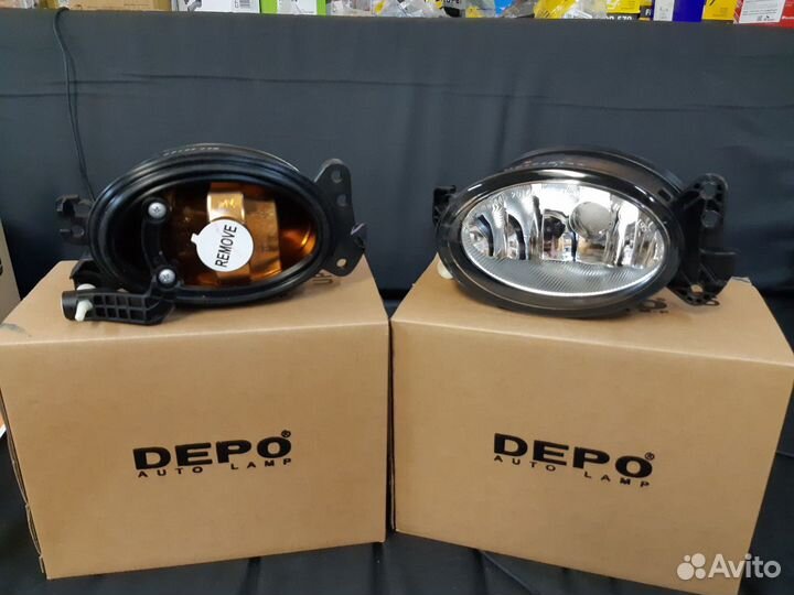 Противотуманки Mercedes Benz