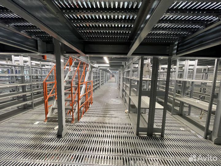 Мезонин полочный 3-х уровневый (+1 в перспективе)