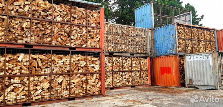 Дрова подсушенные