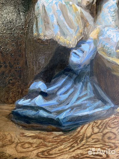 Картина маслом на холсте 