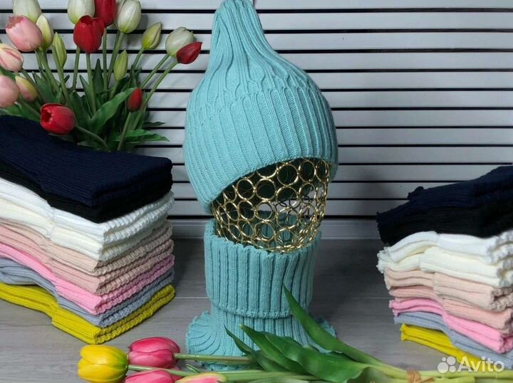 Комплекты шапка и снуд