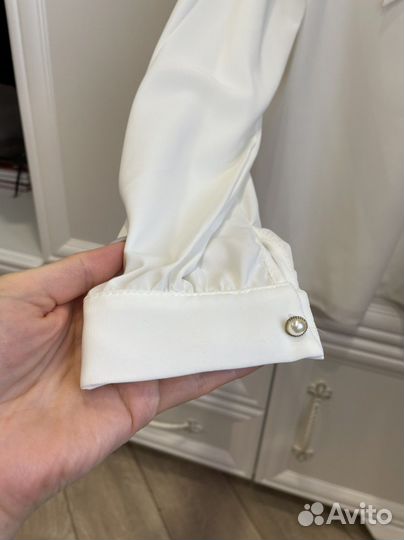 Блузка белая для девочек