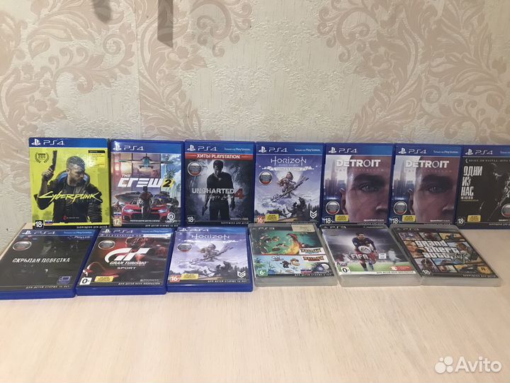 Игровые диски на ps4 и ps 3