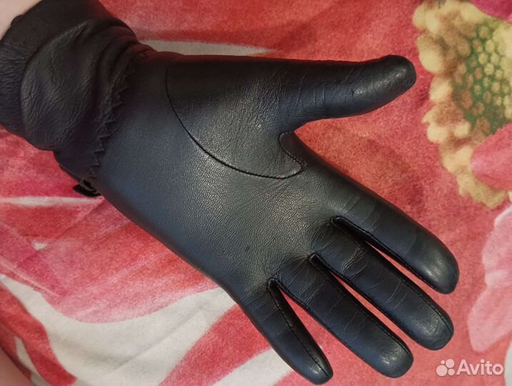 Перчатки кожа 2 пары