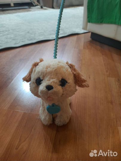 Собачка на поводке игрушка