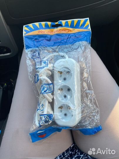Удлинитель сетевой новый Пересвет