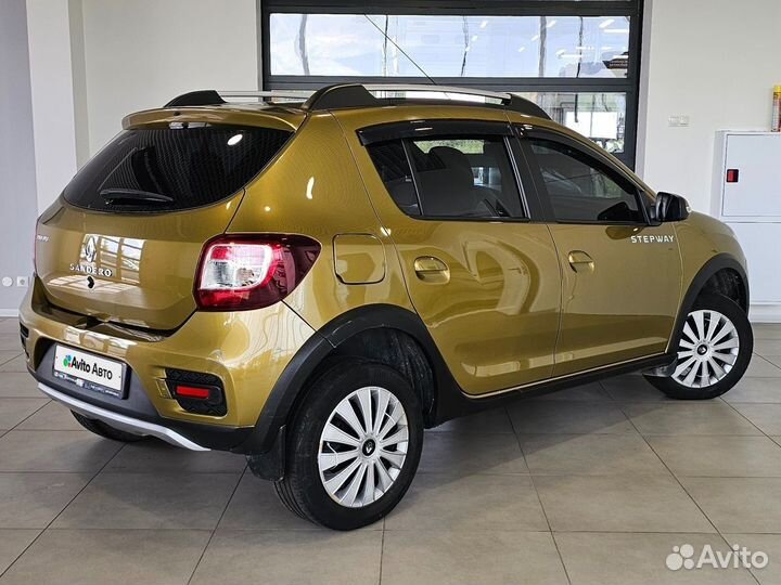 Renault Sandero Stepway 1.6 МТ, 2017, 55 941 км