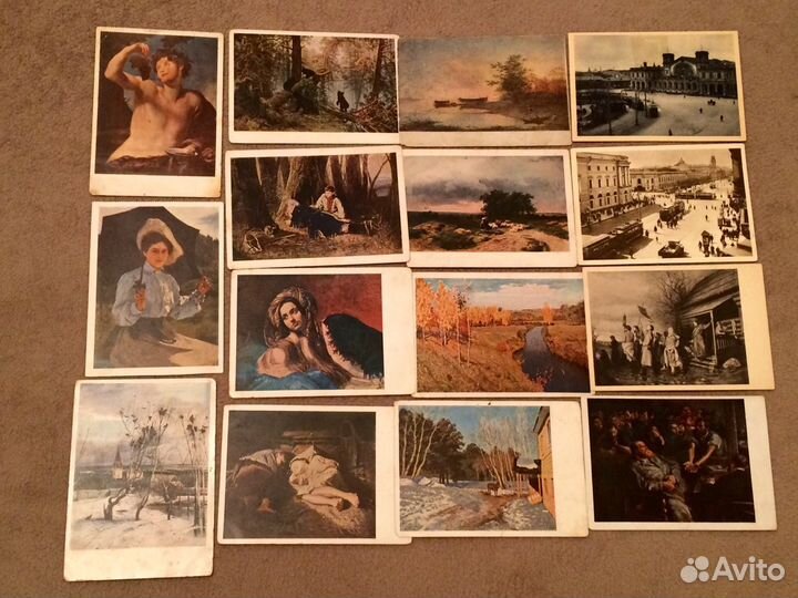 Коллекция почтовых карточек