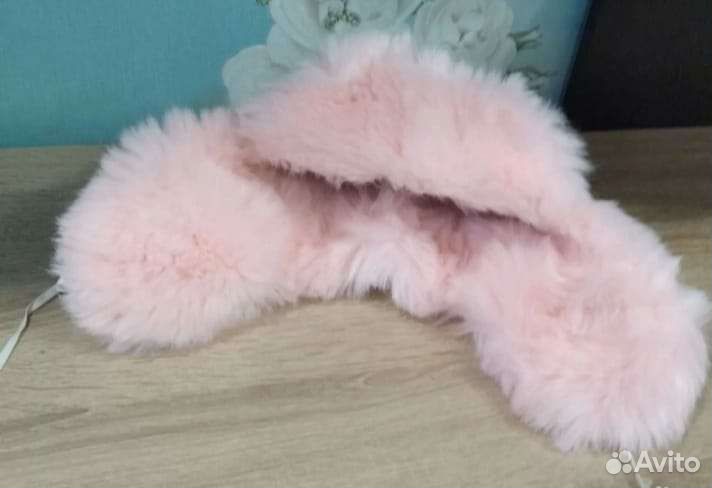 Шапка ушанка для девочки