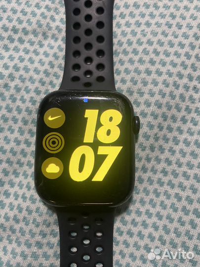 Часы apple watch 7 45 mm nike