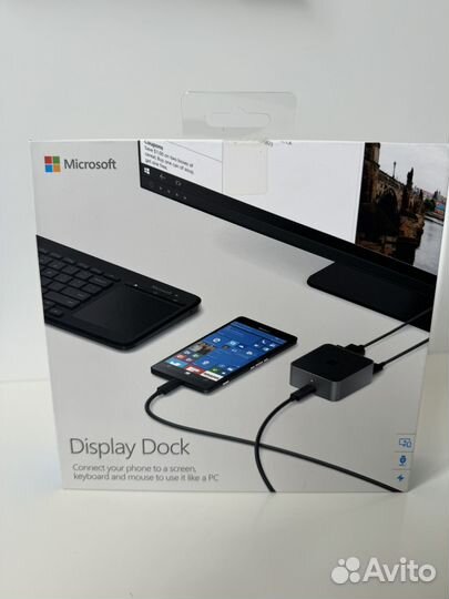 Microsoft HD -500 productivity dock grey
