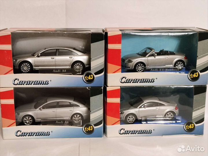 Модель 1:43 Audi TT Cararama