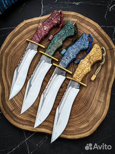 Нож рембо ручной работы
