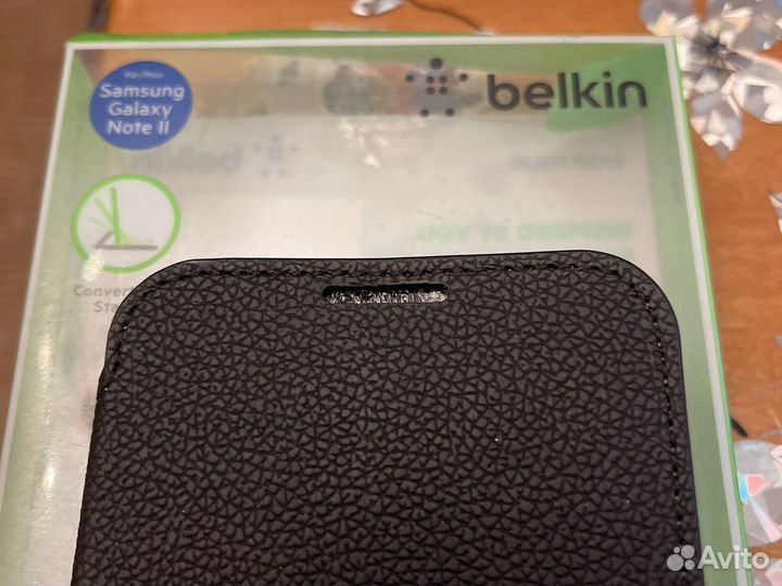 Чехол книжка на samsung galaxy note 2