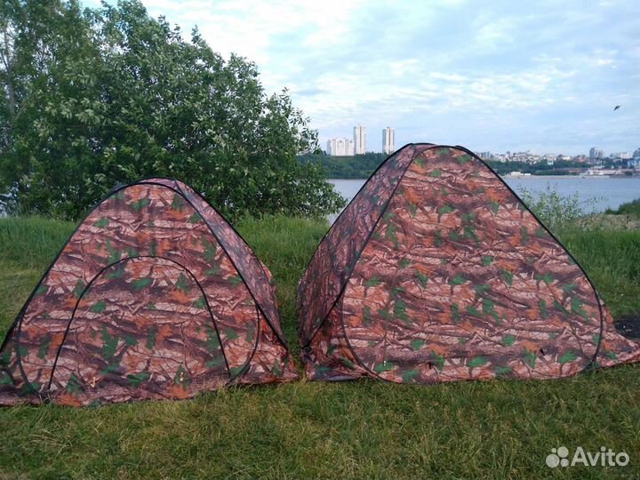 Палатка Новая. 5ти местная, 3х местная