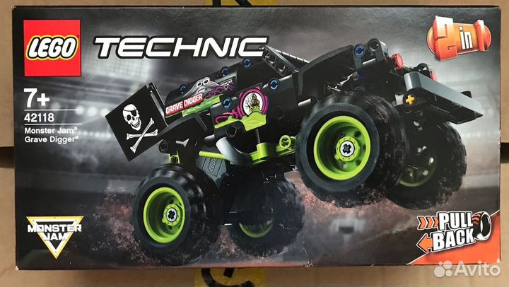 Набор lego Technic 42118 Monster Jam Grave Digger