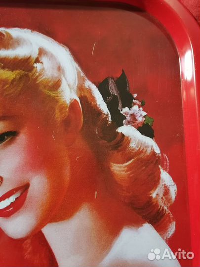 Поднос Все будет Кока Кола Coca Cola жестяной