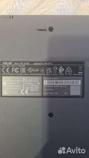 Ноутбук asus
