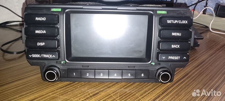 Штатная магнитола KIA RIO X-line 2019