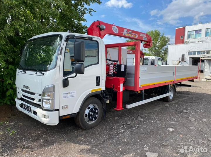 Isuzu NPR75L-H с КМУ, 2022