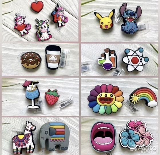 Значки украшения на crocs