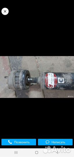 Кардан на шрусах задний шевроле нива