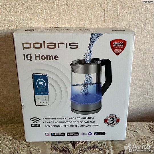 Чайник электрический polaris IQ Home