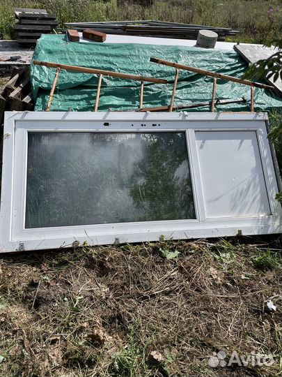 Пластиковая входная дверь коричневая