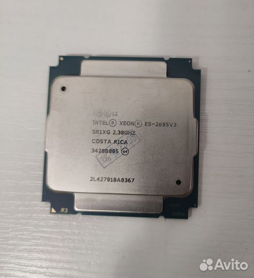 Процессор Xeon 2695v3, 14 ядер/ 28 потоков