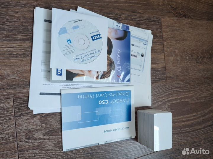 Принтер для пластиковых карт Fargo с 50