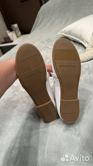 Туфельки adanines 35, новые италия