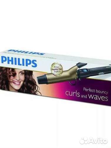 Щипцы для завивки волос philips