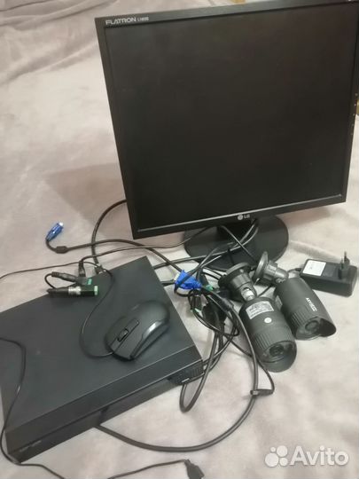 Комплект видеонаблюдения бу