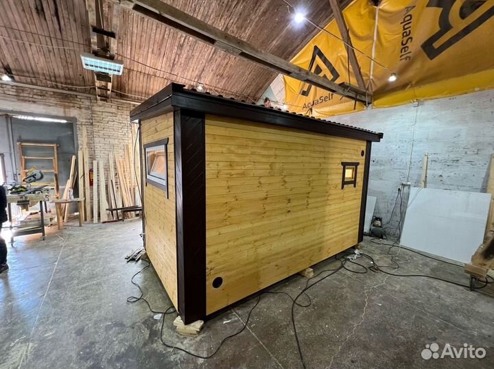 Баня мобильная