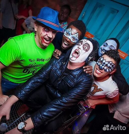 Аквагрим на Хэллоуин