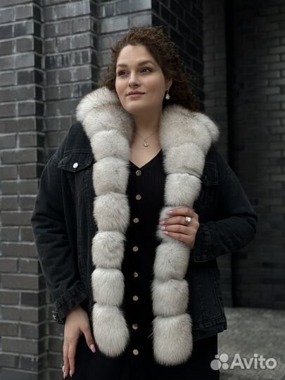 Джинсовка с мехом