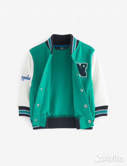 Бомбер next - Куртка из 100% хл Letterman 98/116
