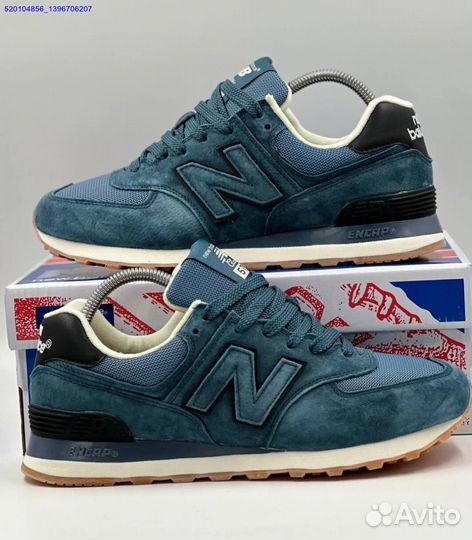 Кроссовки New Balance 574 Blue (Арт.68906)