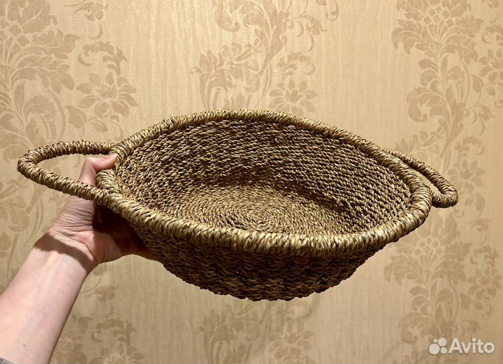 Корзина плетеная IKEA икеа