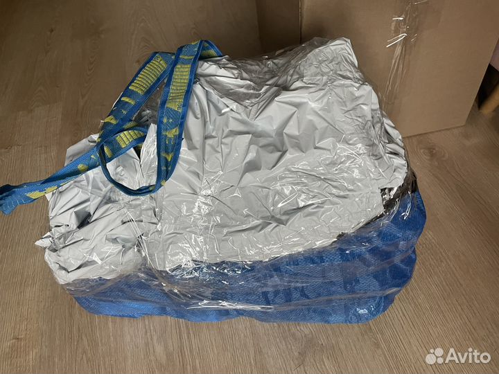 Пакет с тканями носками и сумками бу