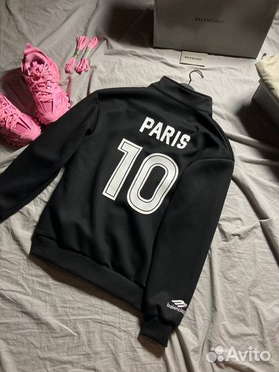 Свитшот balenciaga paris 10 полузамок