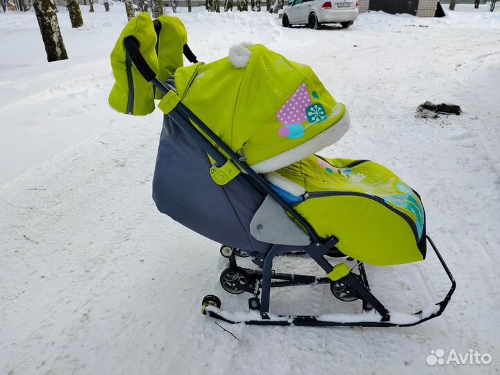 Санки коляска