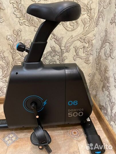 Велотренажер с автономным питанием EB 500 Domyos